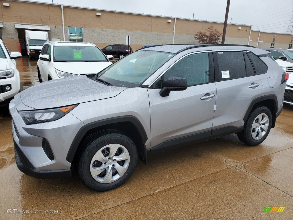 Silver Sky Metallic 2021 Toyota RAV4 LE AWD Exterior Photo #139928089