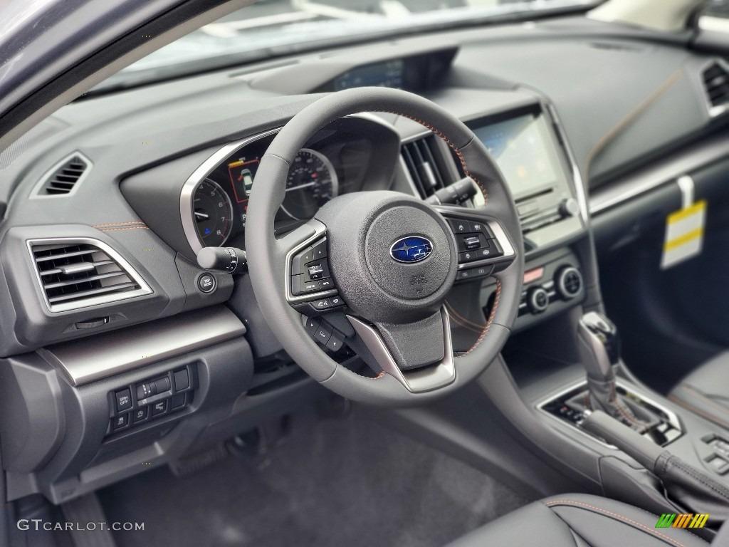 2021 Subaru Crosstrek Limited Black Steering Wheel Photo #139928266