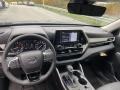 Black 2021 Toyota Highlander XLE AWD Dashboard