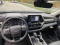 Black 2021 Toyota Highlander XLE AWD Dashboard