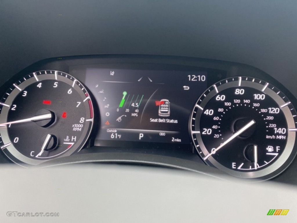 2021 Toyota Highlander XLE AWD Gauges Photo #139928783