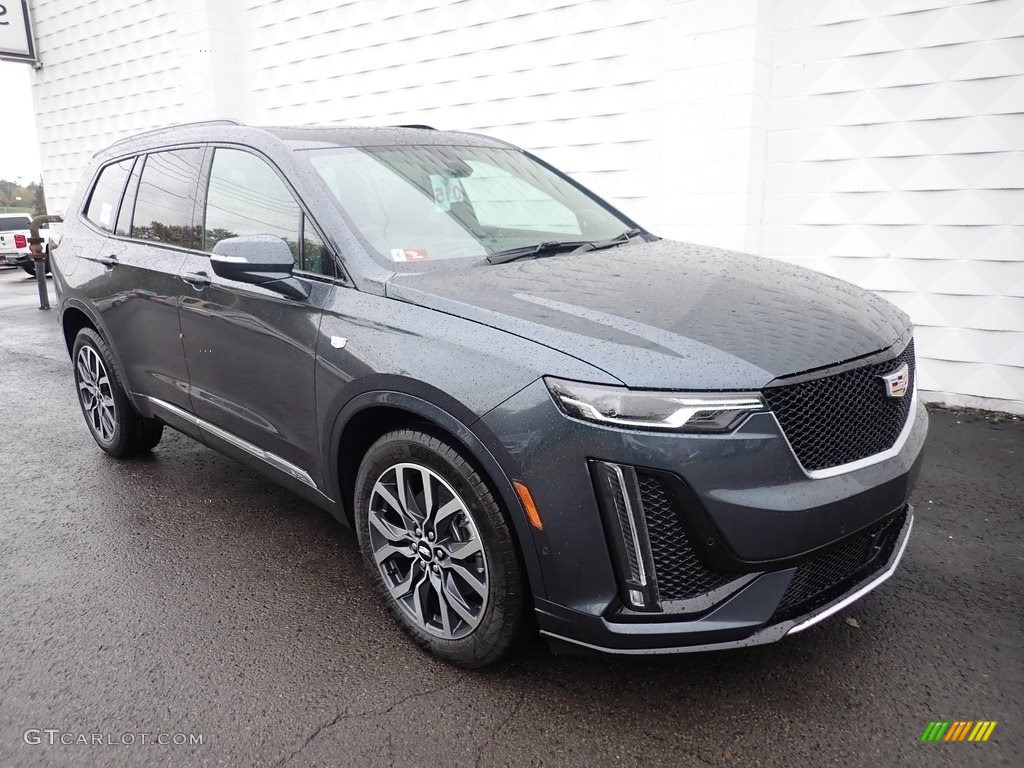 Shadow Metallic 2021 Cadillac XT6 Sport AWD Exterior Photo #139929808