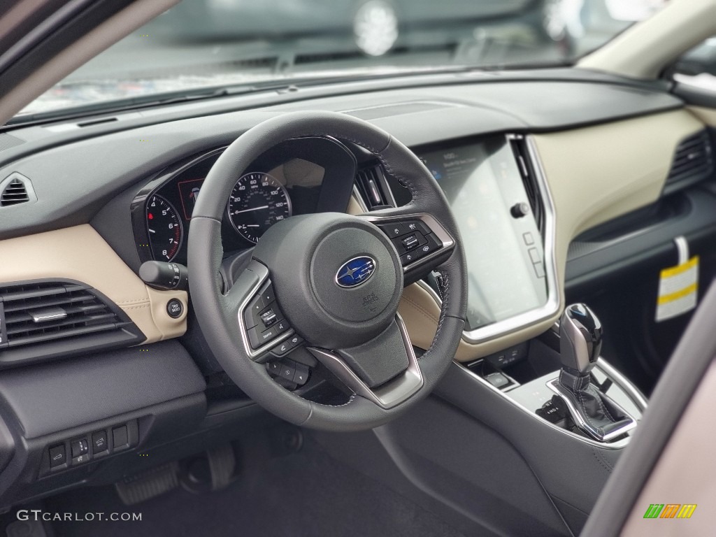 2021 Subaru Outback 2.5i Premium Warm Ivory Dashboard Photo #139930201