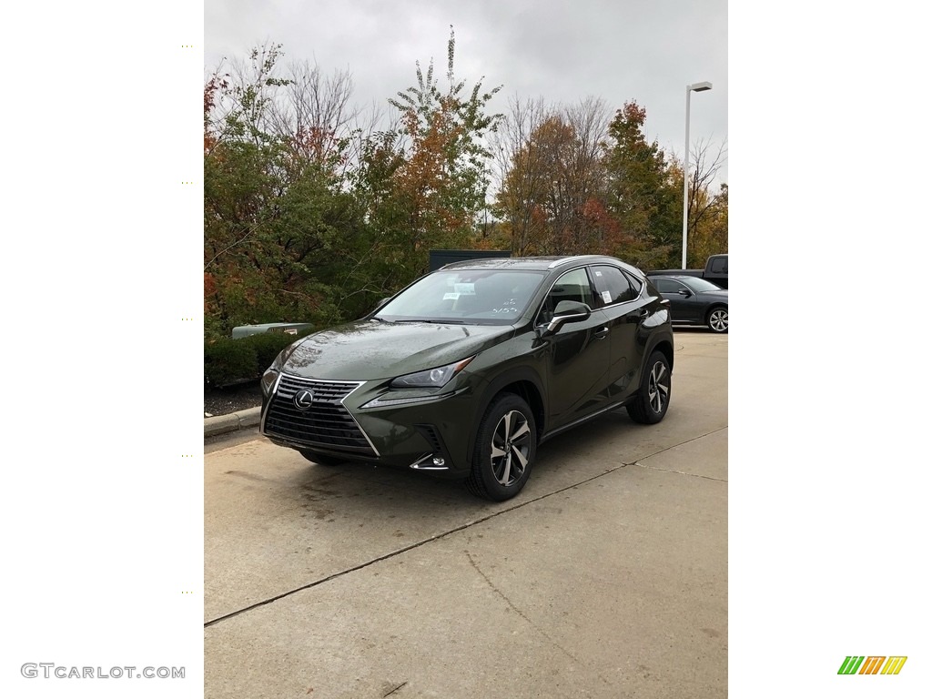 Nori Green Pearl 2021 Lexus NX 300 AWD Exterior Photo #139930207