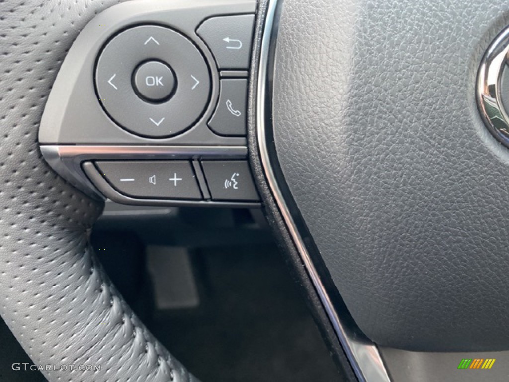 2021 Toyota Avalon Hybrid Limited Black Steering Wheel Photo #139930222