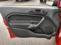 Charcoal Black Door Panel Photo for 2018 Ford Fiesta #139931053