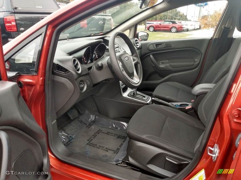 2018 Ford Fiesta SE Sedan Interior Color Photos