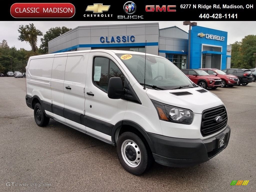 2019 Transit Van 150 LR Long - Oxford White / Pewter photo #1