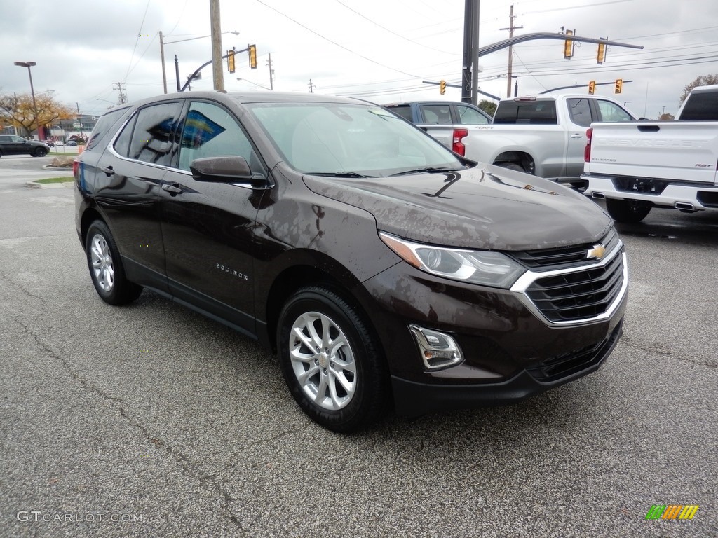 2020 Equinox LT AWD - Chocolate Metallic / Jet Black photo #3