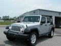 2007 Bright Silver Metallic Jeep Wrangler Unlimited X  photo #1