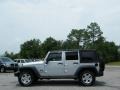2007 Bright Silver Metallic Jeep Wrangler Unlimited X  photo #2