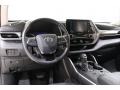Black 2020 Toyota Highlander XLE AWD Dashboard