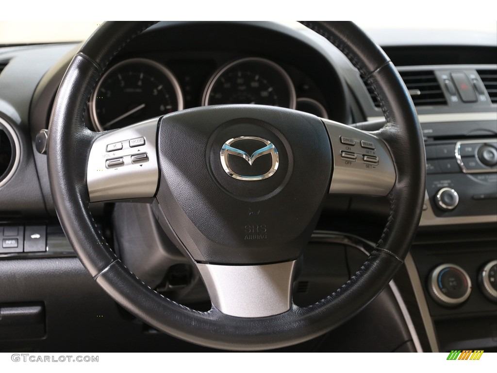 2010 MAZDA6 i Touring Sedan - Black Cherry Metallic / Beige photo #7