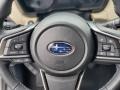 2021 Subaru Legacy Slate Black Interior Steering Wheel Photo