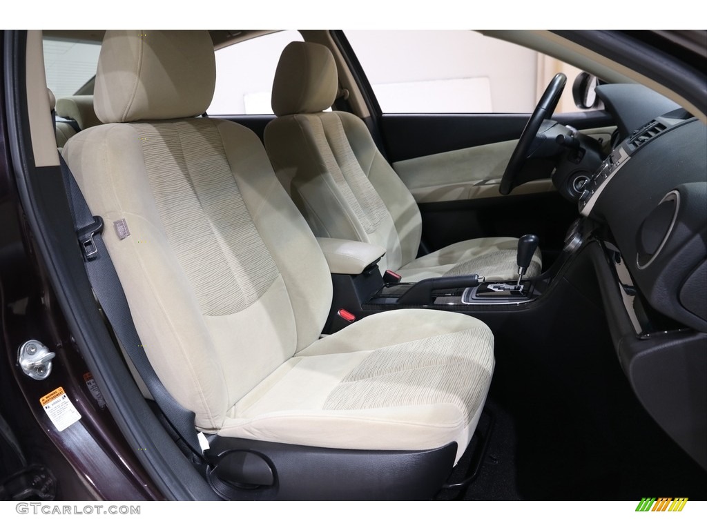 2010 MAZDA6 i Touring Sedan - Black Cherry Metallic / Beige photo #14