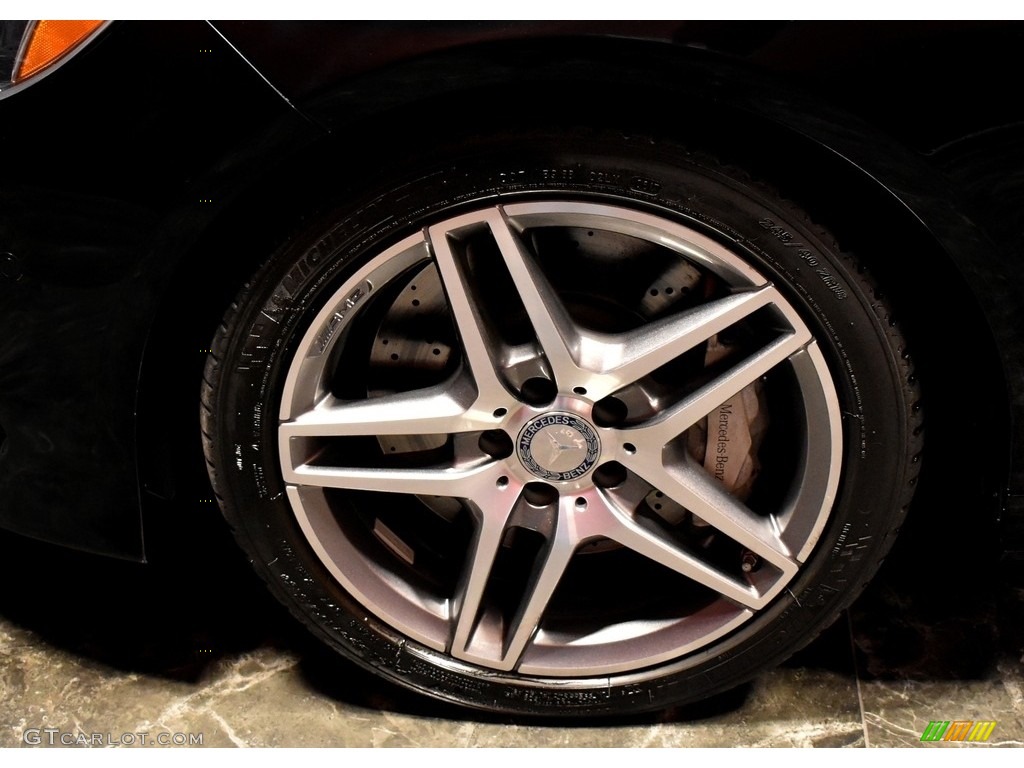 2014 E 550 4Matic Sedan - Black / Black photo #6