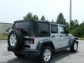 2007 Bright Silver Metallic Jeep Wrangler Unlimited X  photo #5