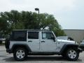 2007 Bright Silver Metallic Jeep Wrangler Unlimited X  photo #6