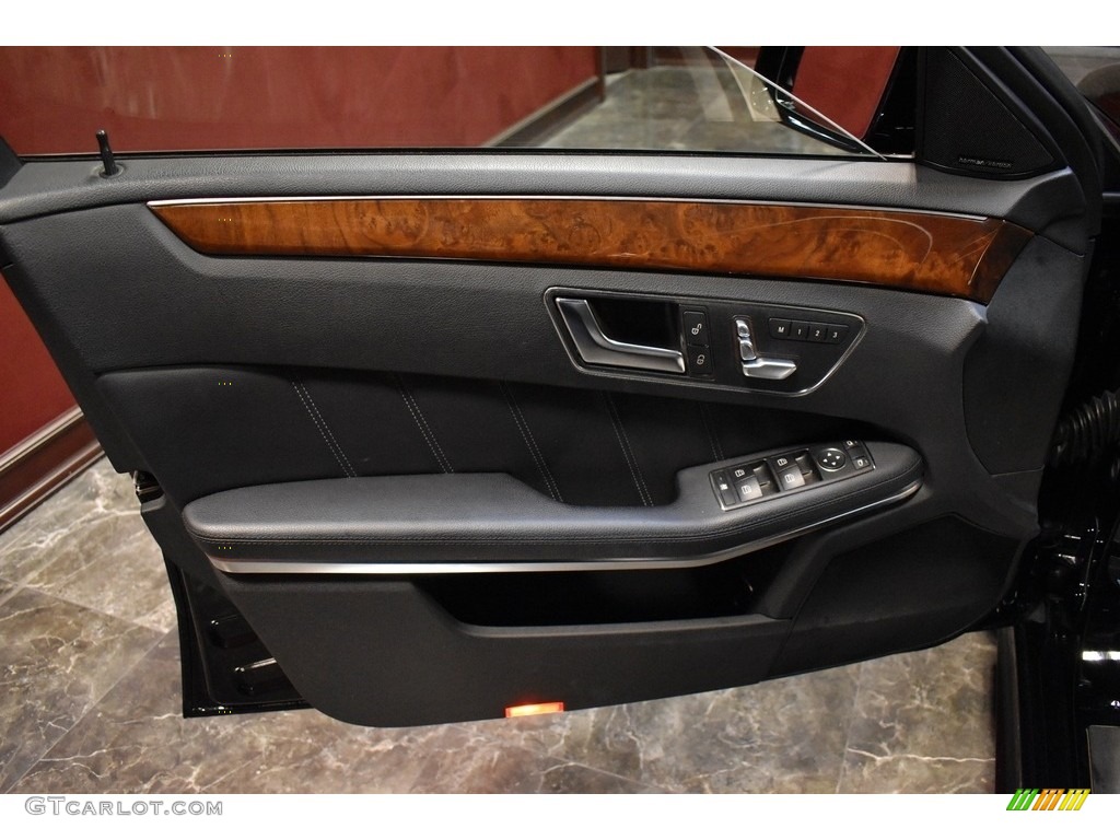 2014 E 550 4Matic Sedan - Black / Black photo #16