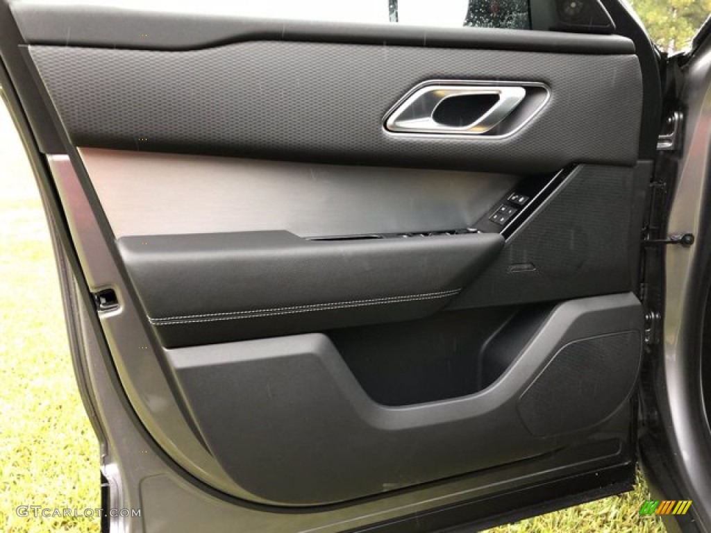 2020 Land Rover Range Rover Velar R-Dynamic S Ebony/Ebony Door Panel Photo #139932979