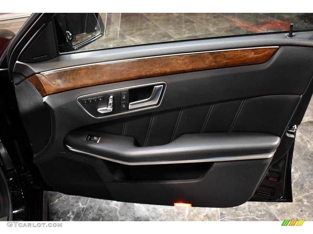 2014 E 550 4Matic Sedan - Black / Black photo #17