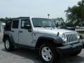 2007 Bright Silver Metallic Jeep Wrangler Unlimited X  photo #7