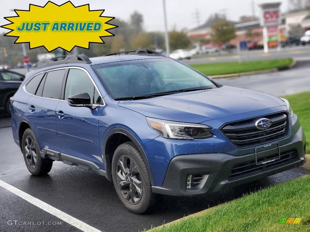 2020 Outback Onyx Edition XT - Abyss Blue Pearl / Gray StarTex photo #1