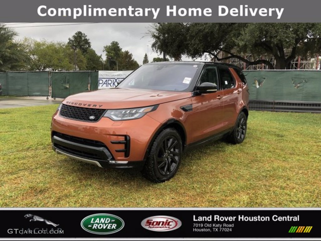 2020 Discovery Landmark Edition - Namib Orange Metallic / Ebony photo #1