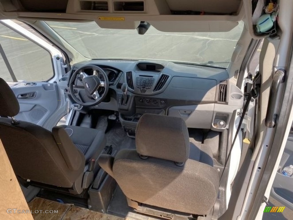 2019 Transit Van 350 HR Long - Oxford White / Charcoal black photo #2