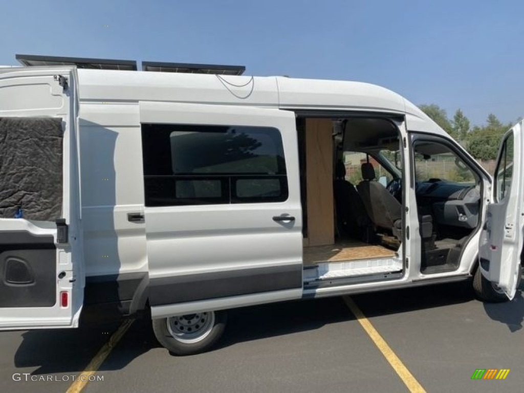 2019 Transit Van 350 HR Long - Oxford White / Charcoal black photo #3