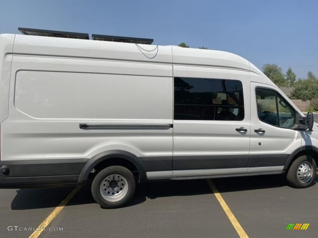 2019 Transit Van 350 HR Long - Oxford White / Charcoal black photo #4