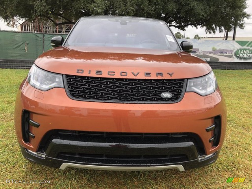 Namib Orange Metallic 2020 Land Rover Discovery Landmark Edition Exterior Photo #139933504