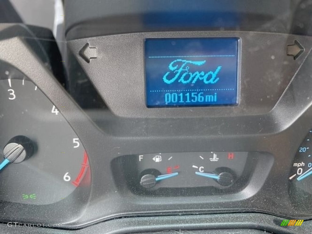 2019 Transit Van 350 HR Long - Oxford White / Charcoal black photo #6