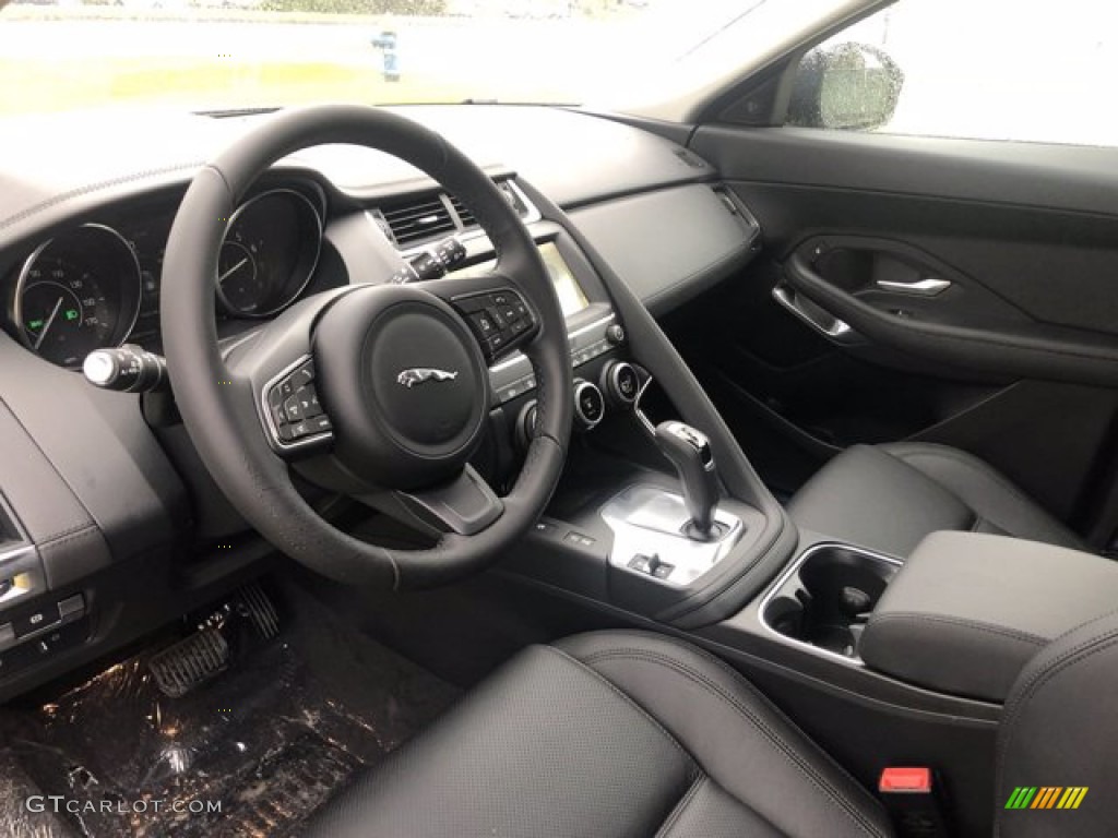 Ebony Interior 2020 Jaguar E-PACE Standard E-PACE Model Photo #139934038