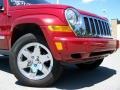 2007 Inferno Red Crystal Pearl Jeep Liberty Limited 4x4  photo #7