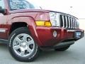 2007 Red Rock Pearl Jeep Commander Limited 4x4  photo #2