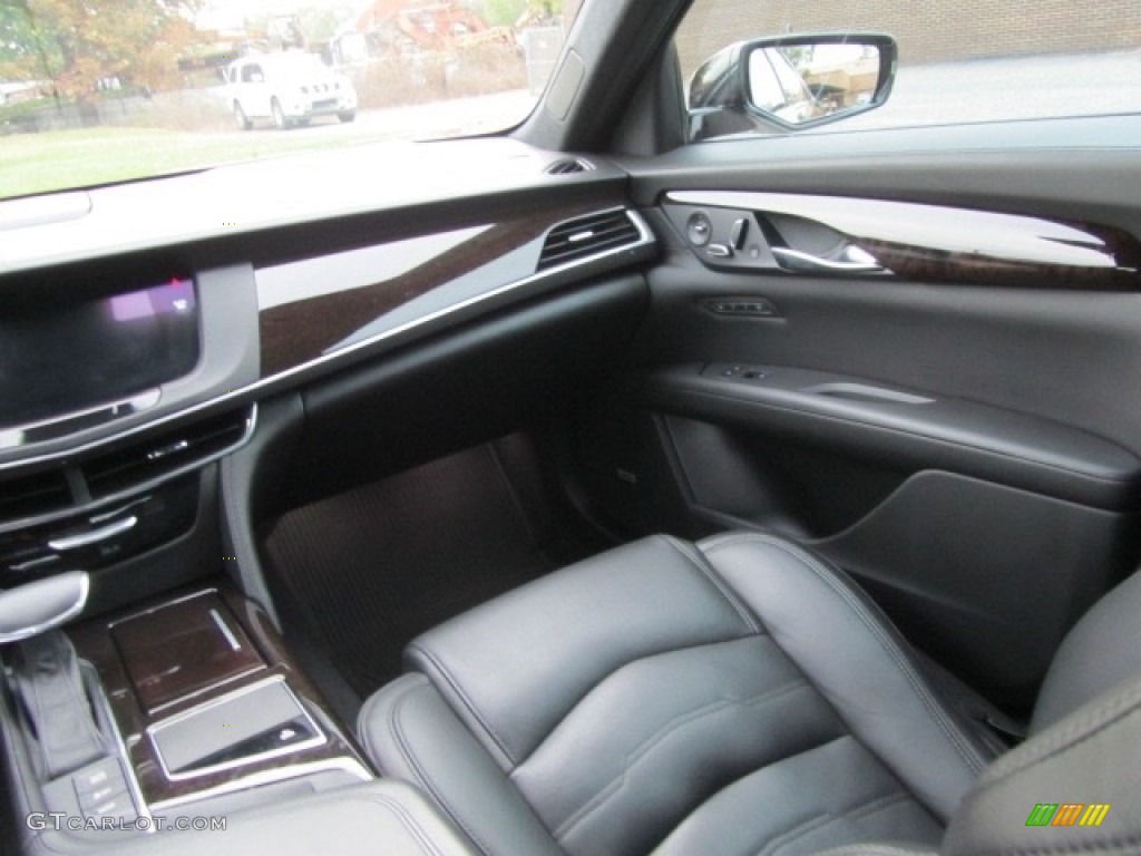 2017 Cadillac CT6 3.0 Turbo Platinum AWD Sedan Jet Black Dashboard Photo #139935083