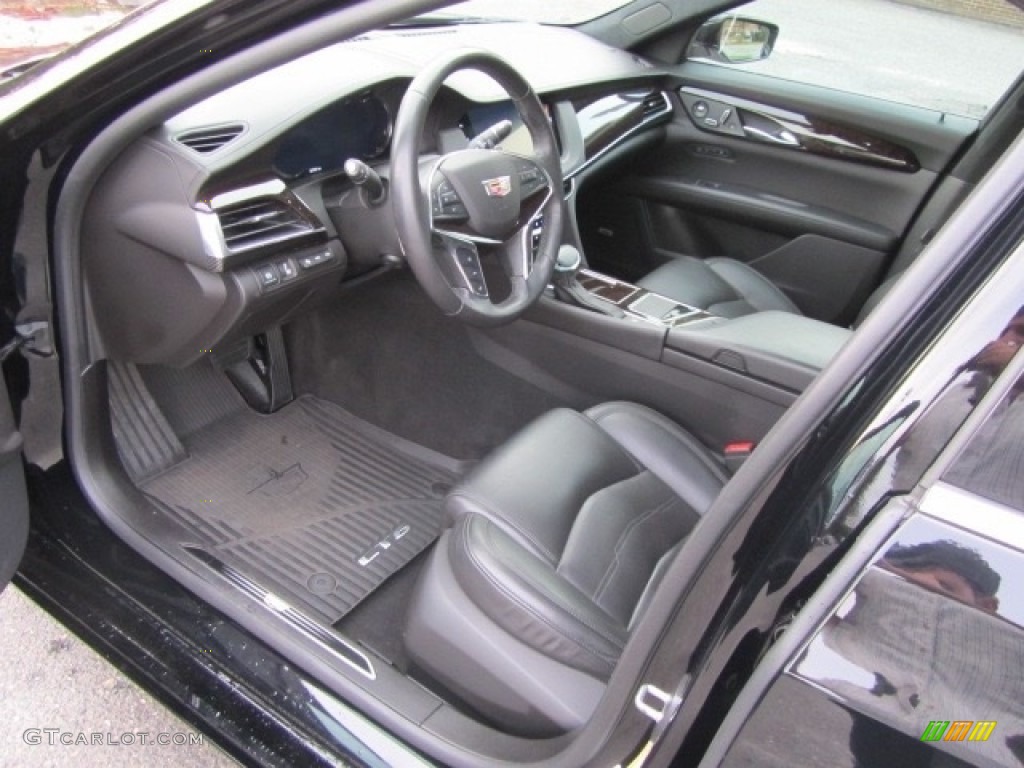 Jet Black Interior 2017 Cadillac CT6 3.0 Turbo Platinum AWD Sedan Photo #139935107