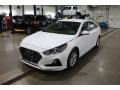 2018 Quartz White Pearl Hyundai Sonata Eco  photo #1