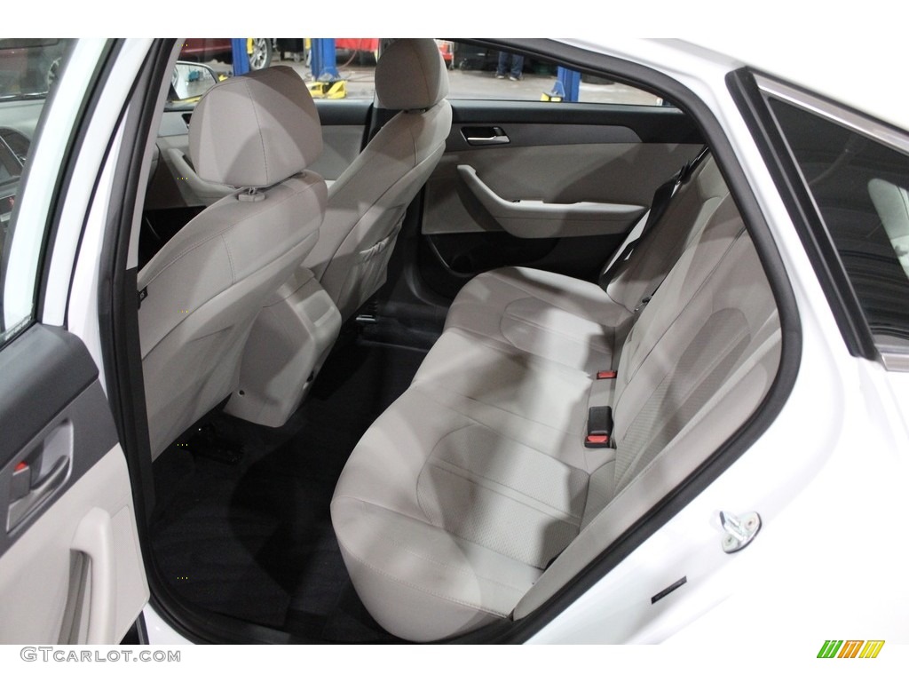 Gray Interior 2018 Hyundai Sonata Eco Photo #139935227