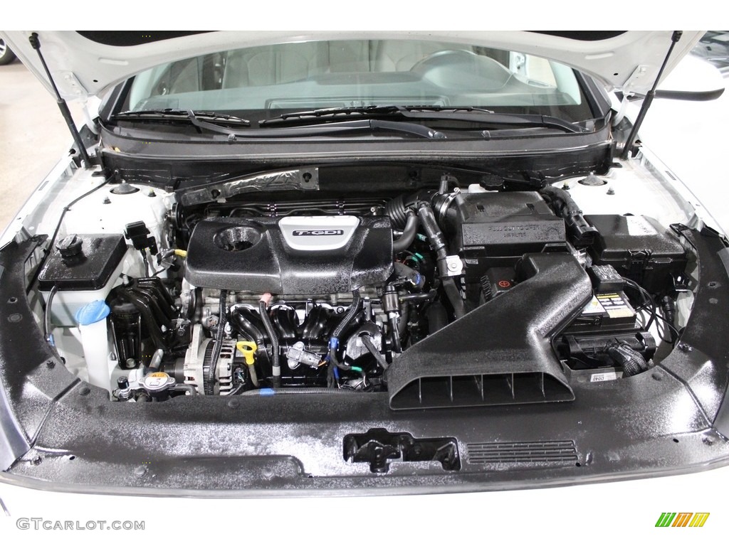 2018 Hyundai Sonata Eco 1.6 Liter Turbocharged GDI DOHC 16-Valve D-CVVT 4 Cylinder Engine Photo #139935255