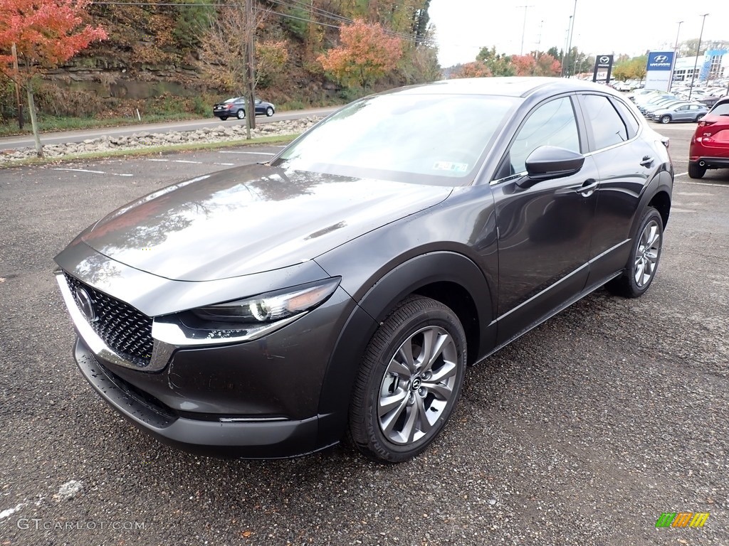 Machine Gray Metallic 2021 Mazda CX-30 Preferred AWD Exterior Photo #139936389