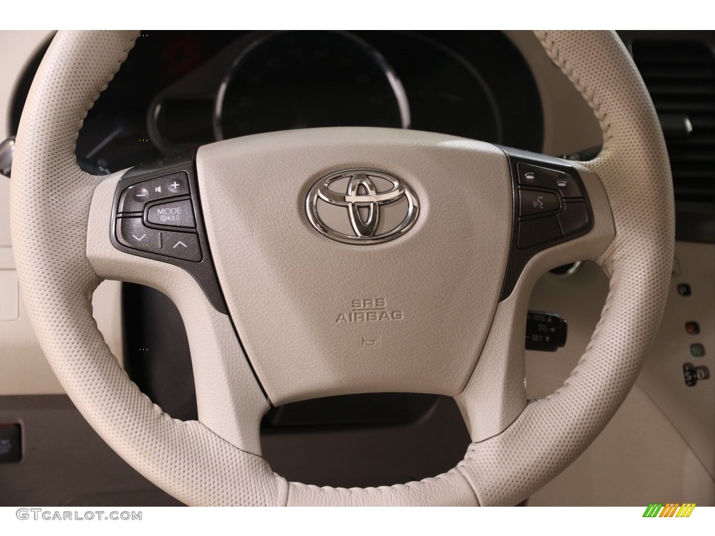2013 Sienna XLE - Cypress Green Pearl / Bisque photo #10