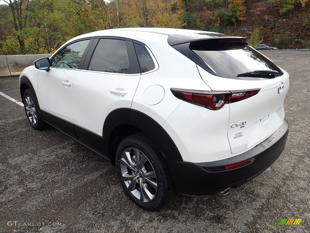 Snowflake White Pearl Mica 2021 Mazda CX-30 Preferred AWD Exterior Photo #139937103