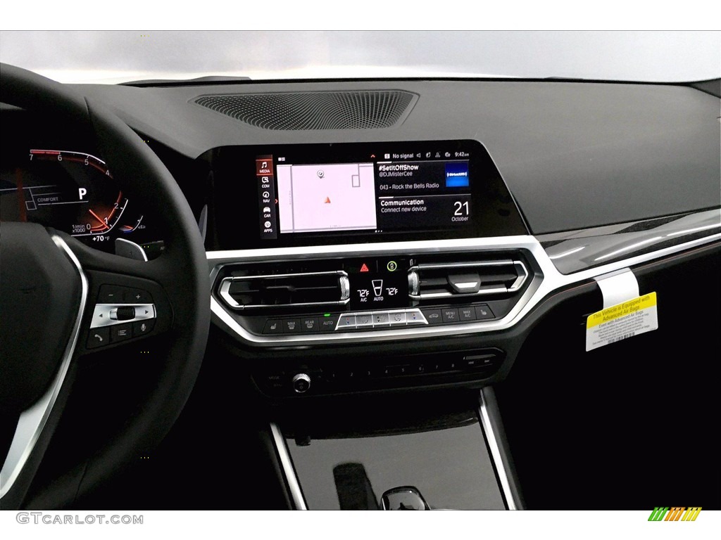 2021 3 Series 330i Sedan - Alpine White / Black photo #6