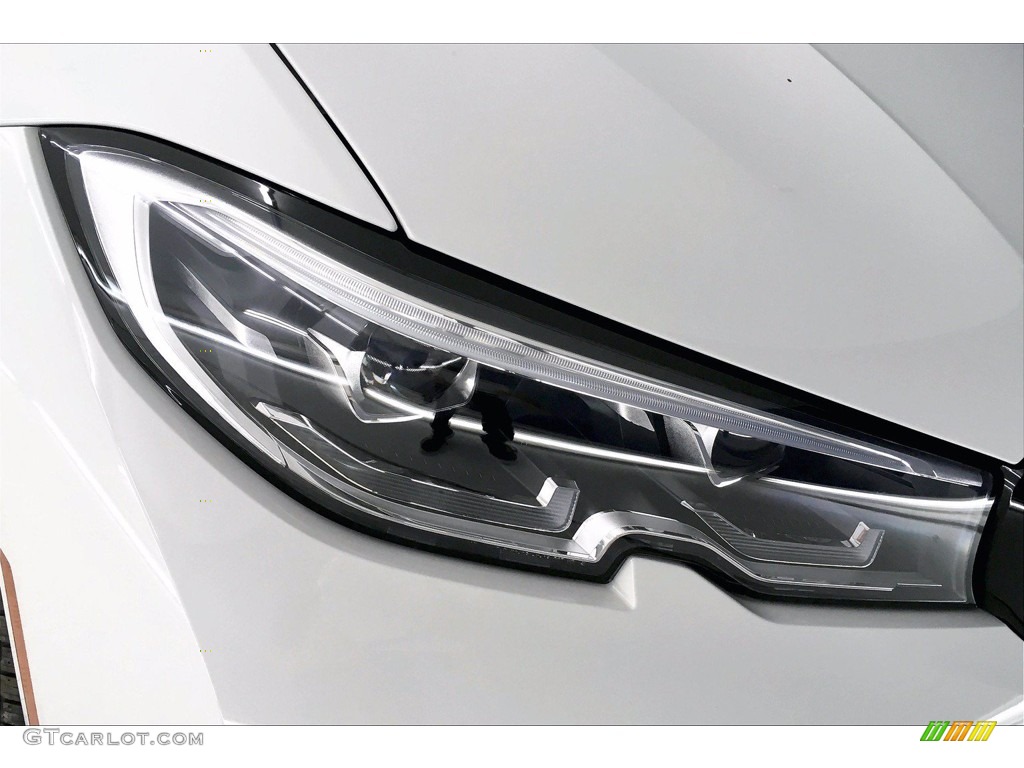 2021 3 Series 330i Sedan - Alpine White / Black photo #14