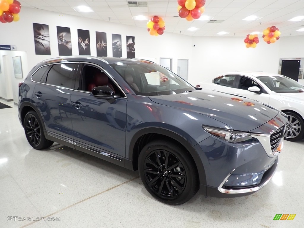 2021 CX-9 Grand Touring AWD - Polymetal Gray / Red photo #2