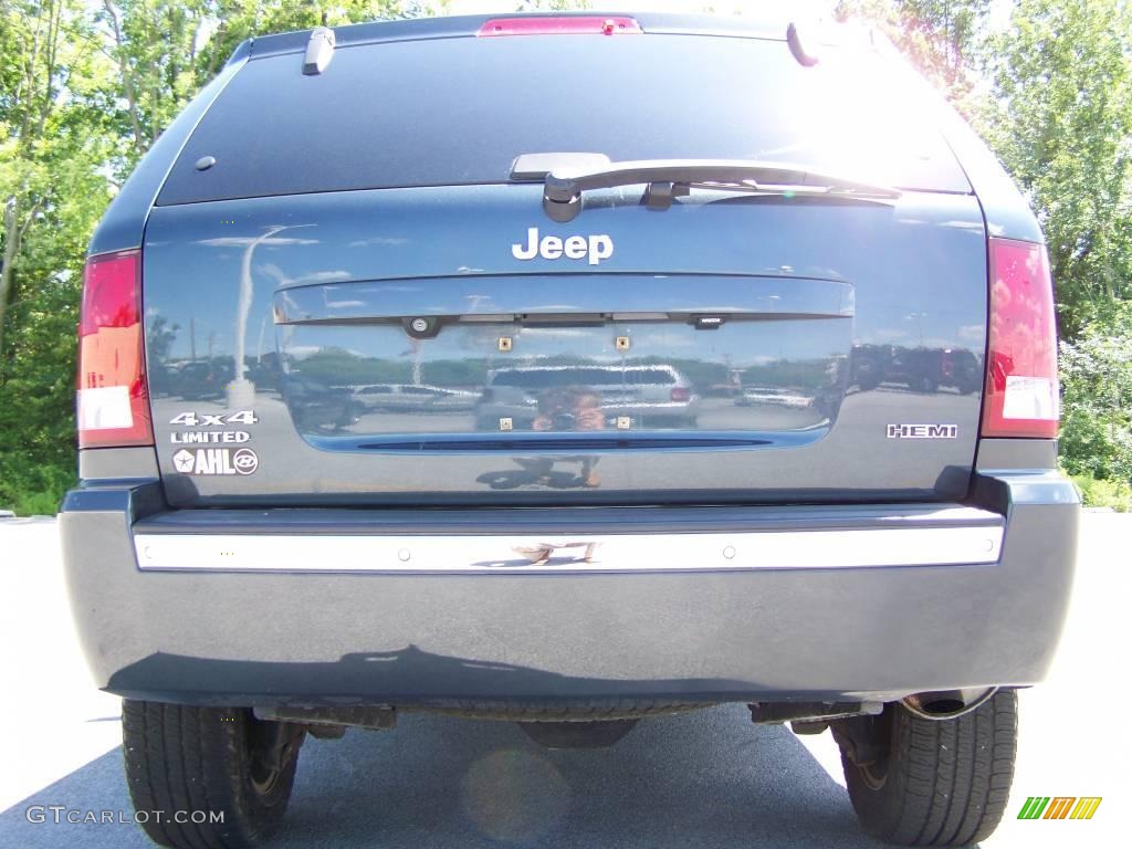 2008 Grand Cherokee Limited 4x4 - Steel Blue Metallic / Dark Slate Gray/Light Graystone photo #10