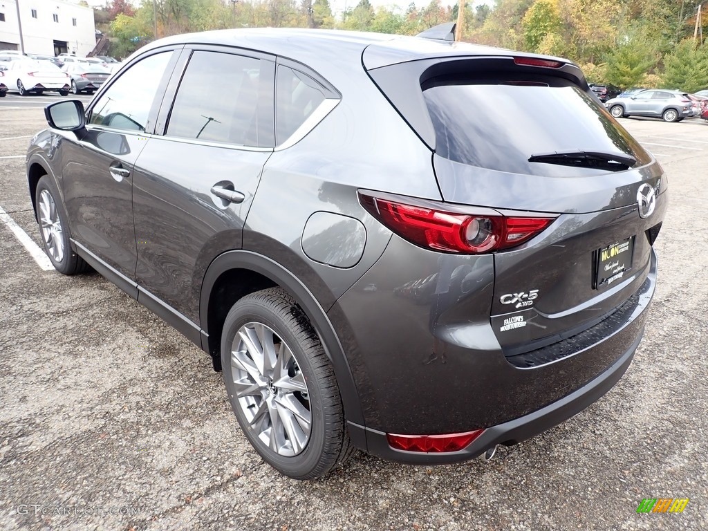 2021 CX-5 Grand Touring Reserve AWD - Machine Gray Metallic / Black photo #6