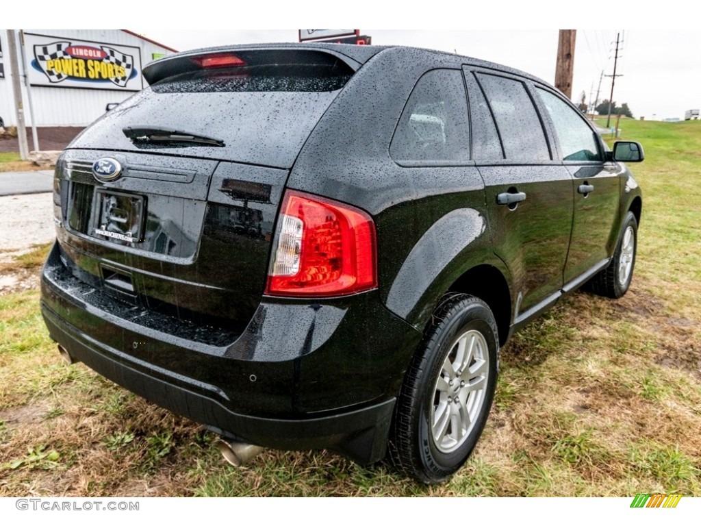 2012 Edge SE - Black / Charcoal Black photo #4